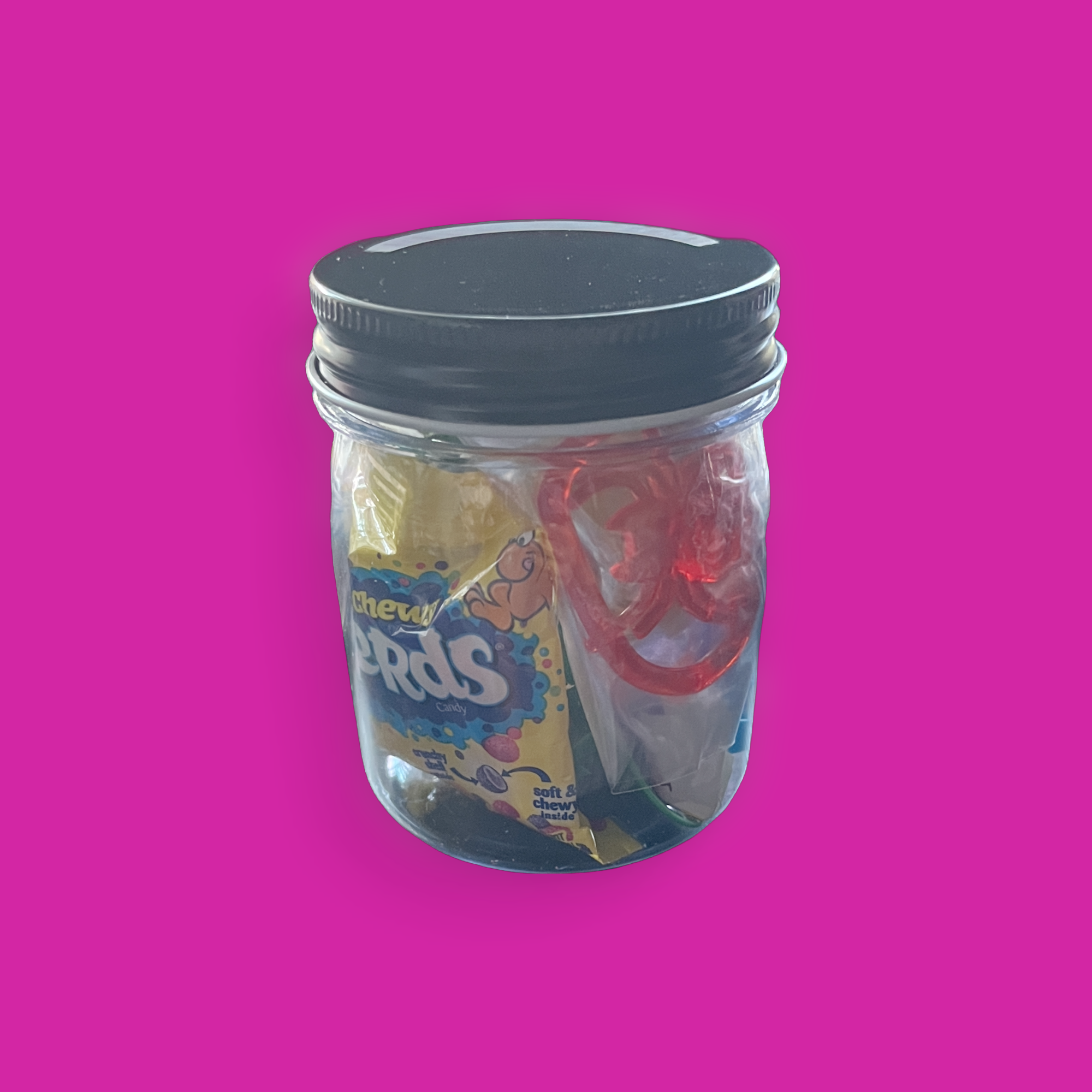 8oz Custom Reusable Plastic Jar -Bundle Option