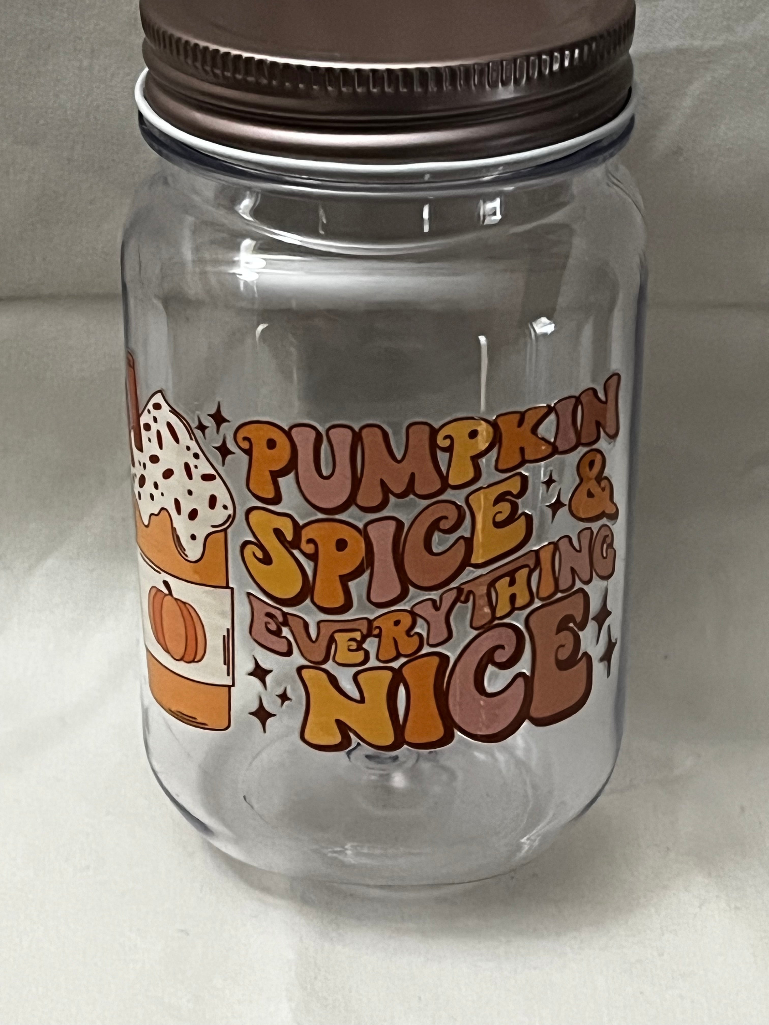 16oz Custom Plastic Reusable Jar