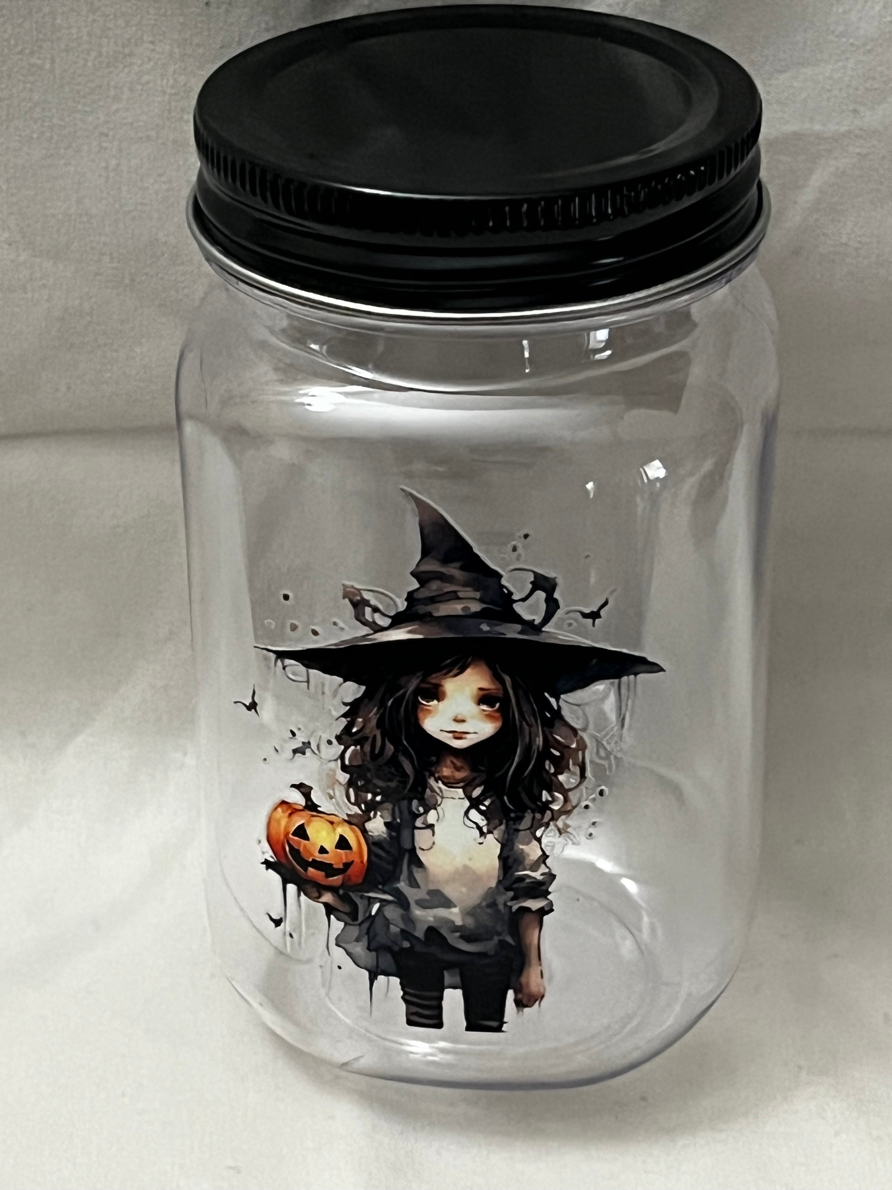 16oz Custom Plastic Reusable Jar