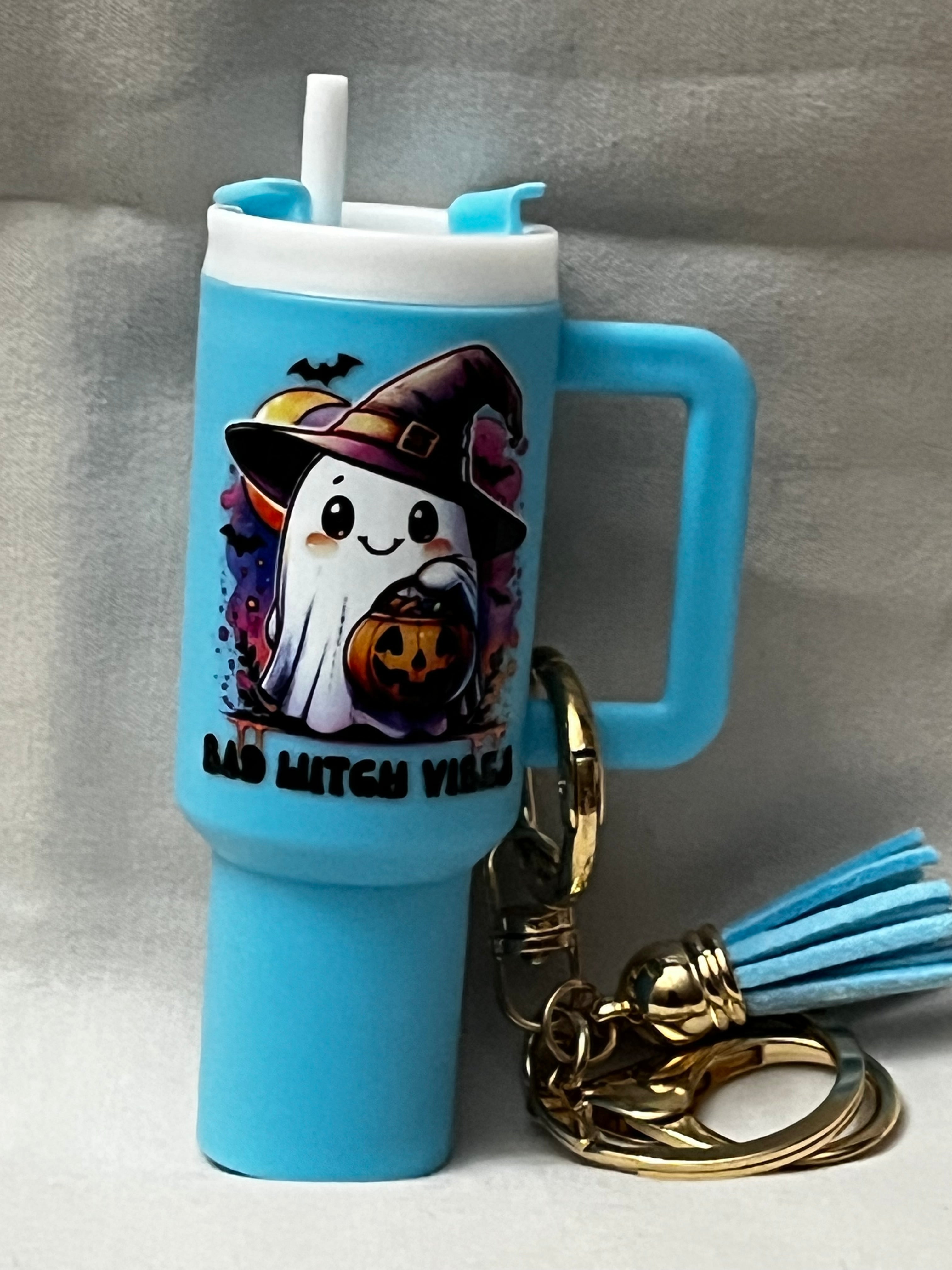 Custom Tumbler Lip Balm Keychain Holder w/Lip Product
