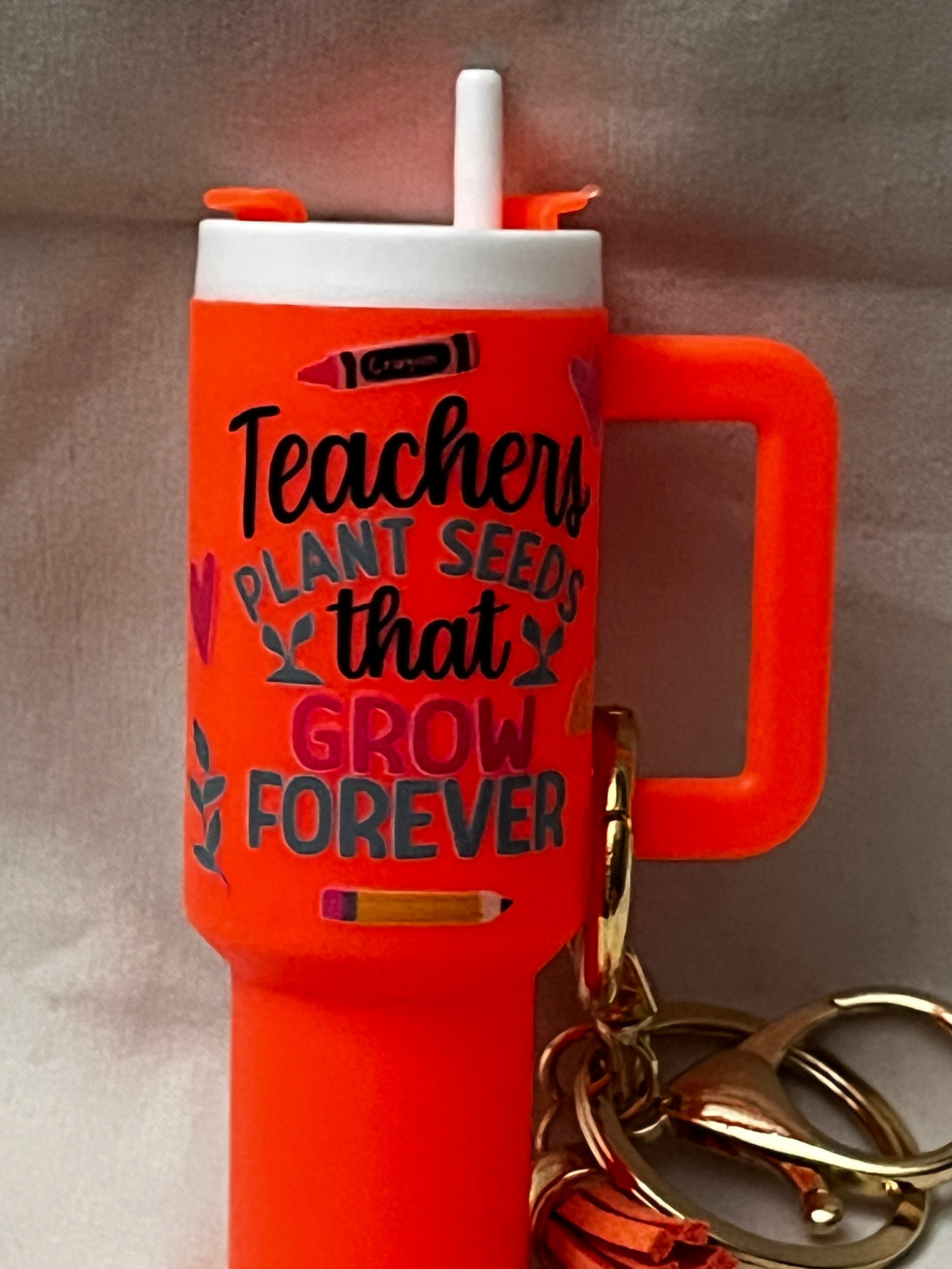 Custom Tumbler Lip Balm Keychain Holder w/Lip Product