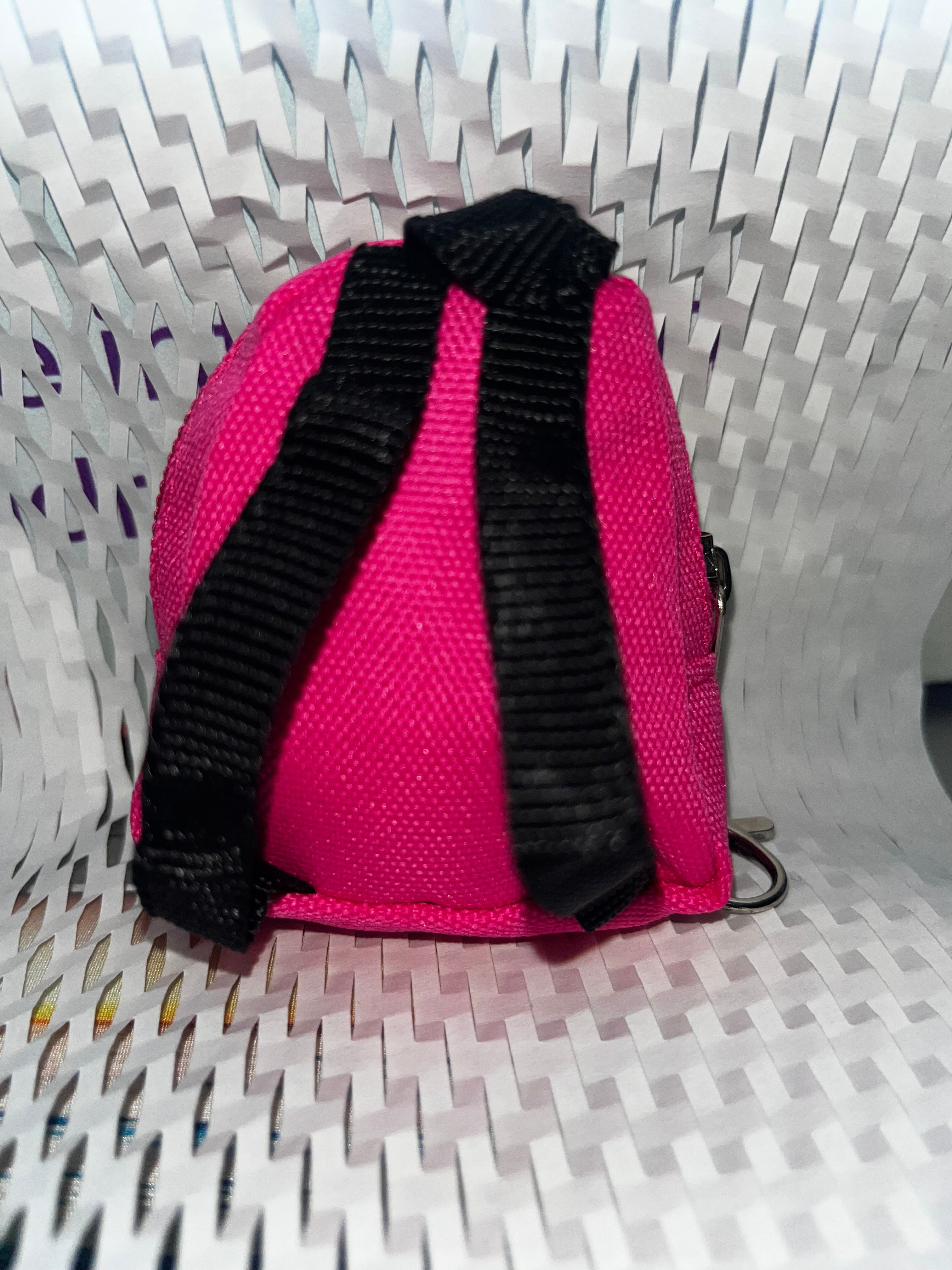 Mini Backpack Keychain Accessory