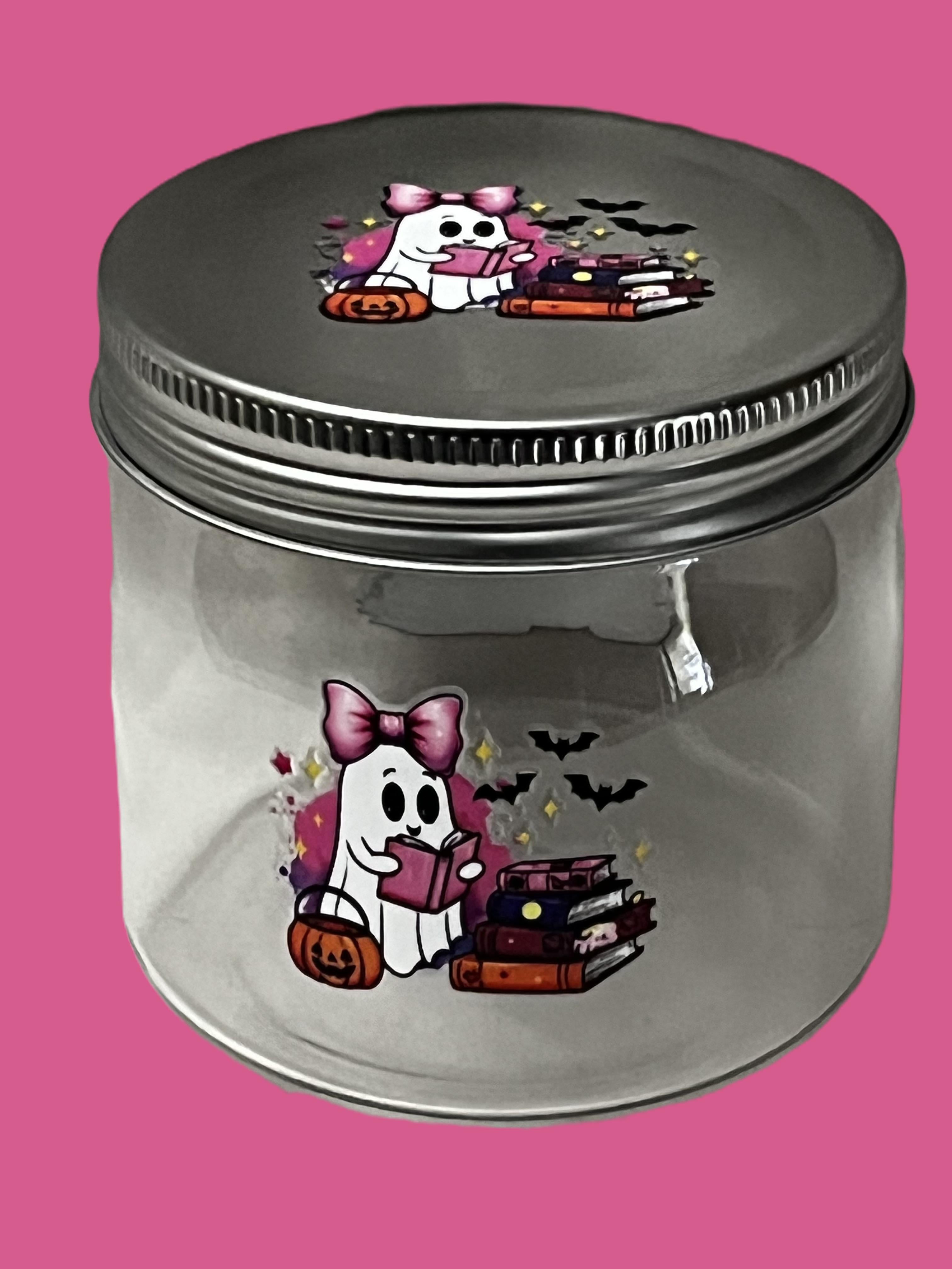 8oz Custom Reusable Plastic Jar