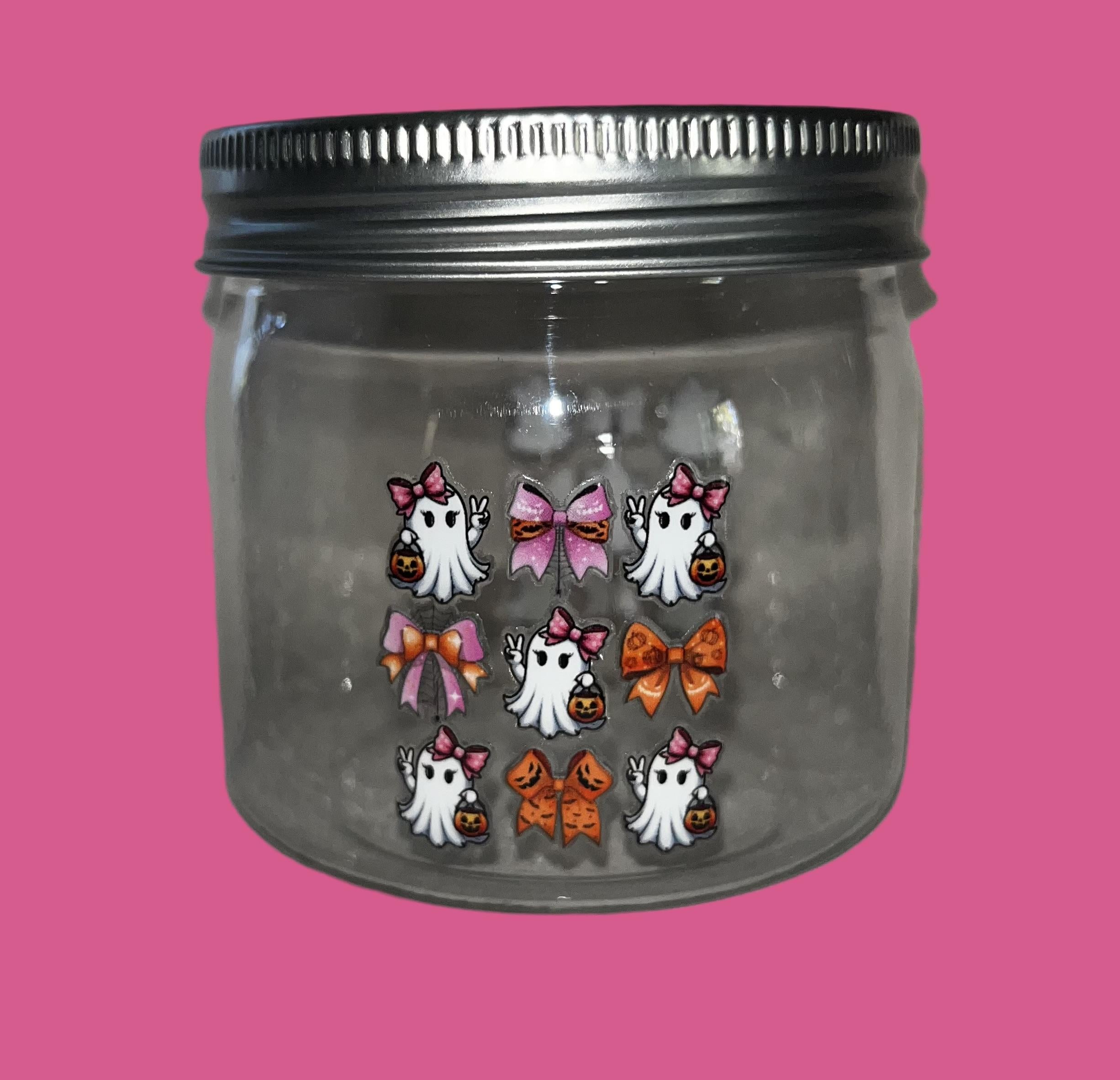 8oz Custom Reusable Plastic Jar