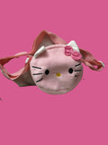 Kitty Round Zipper Shoulder/Crossbody Bag