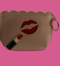 Lipstick and Lip Coin Purse