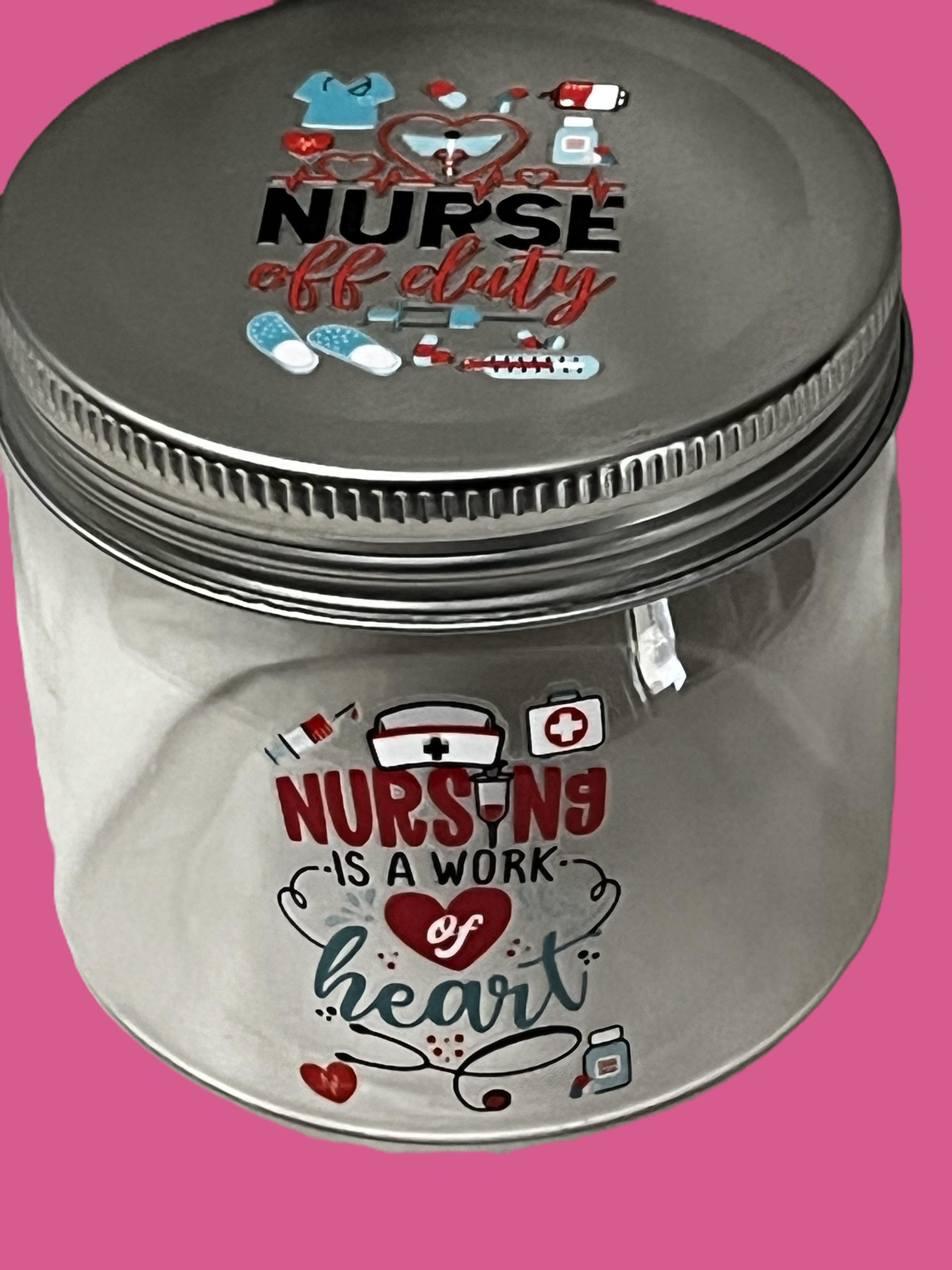 8oz Custom Reusable Plastic Jar