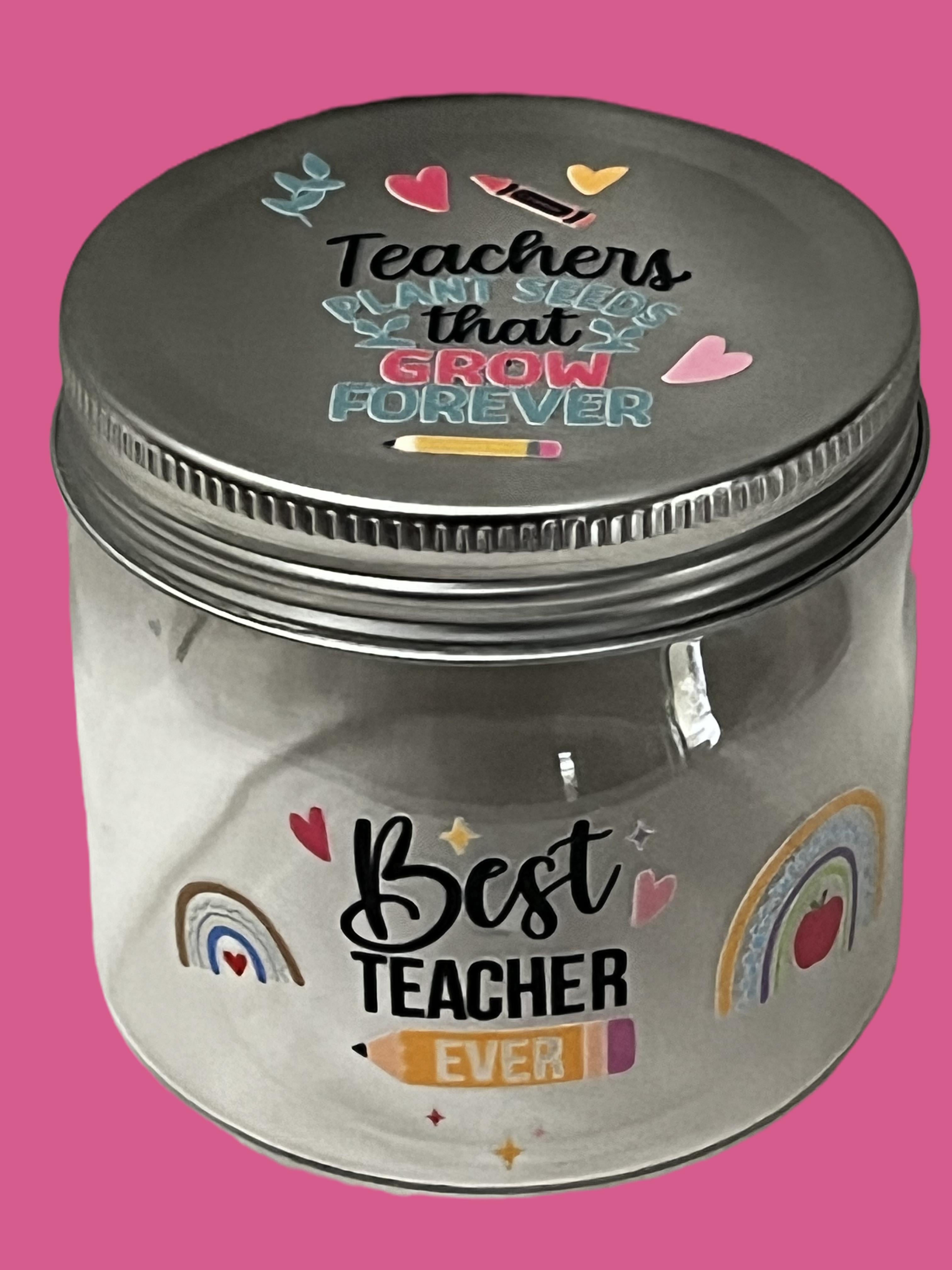 8oz Custom Reusable Plastic Jar